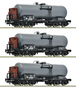 Roco 6600062 Set tří 4-osých kotlových vozů DRG
