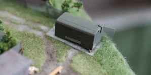Igra model 251003 Bouda na nářadí, stavebnice, Laser Cut technologie-lepenka, plast
