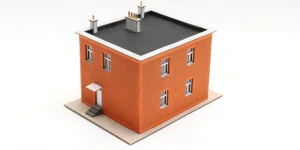 Igra model 250001 Baťův dvojdomek, stavebnice Laser Cut 