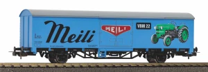 Piko 27728 Uzavřený 2-osý vůz „Meili Tractors“ SBB