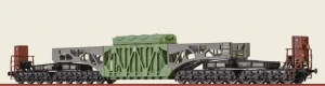 Brawa 51272 Těžkotonážní hlubinový 18-osý vůz SSt 125 RWE, ložený transformátorem DRG