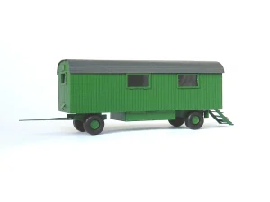 Miniatur MNL11 Dřevěná maringotka, stavebnice z leptaného plechu