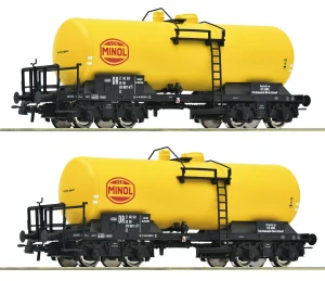 Roco 6600199 Set dvou kotlových 4-osých vozů ZZ MINOL DR