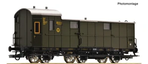 Roco 6200256 Zavazadlový, služební 3-osý vůz Pw3 pr99a DRG