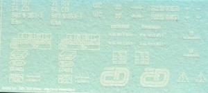 Bramos 7001 60 Obtisk ČD Vsa/Eas 31 54 597 5 353-1