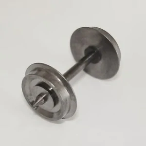 Dvojkolí 100301 Dvojkolí soustružené průměr 10,4 mm, oska 24,4 mm jednostranně izolované