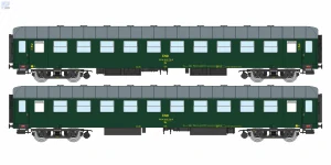Igra model 97110068 Osobní 4-osý vůz 2. tř., Bp, 4dv., Zdice 1 ČSD