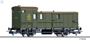 Tillig 77064 Služební, zavazadlový 2-osý vůz P K.Sächs.Sts.E.B