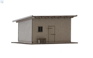 Igra model 200105 Kůlna junior (nebarvená), stavebnice Laser Cut