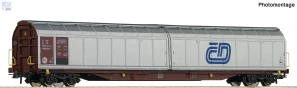 Roco 6600128 Uzavřený 4-osý vůz Habbillns s posuvnými stěnami ČD