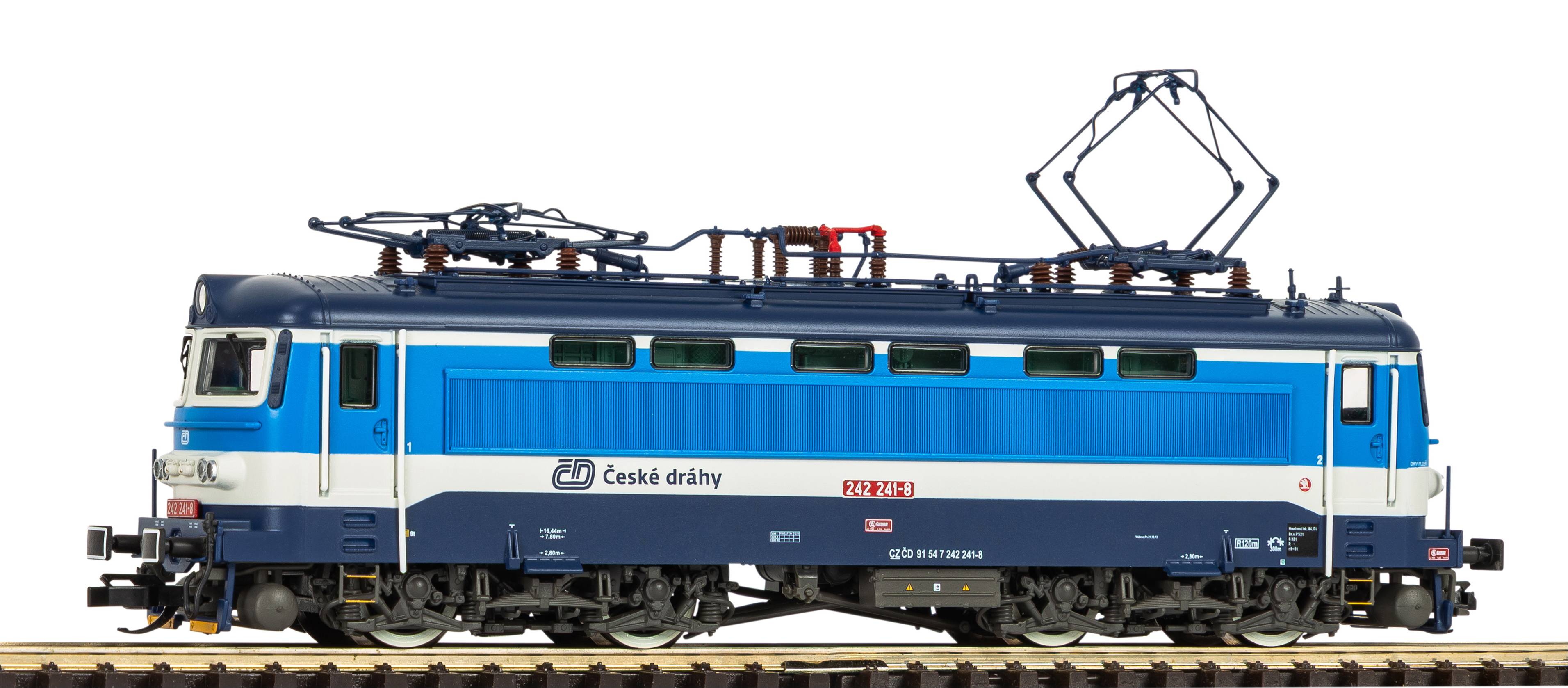 Piko 47485 Elektrická lokomotiva 242 241-8 ČD Plecháč se zvukem