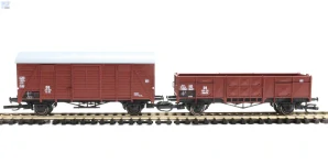 Igra model 96600001 Set dvou nákladních vozů Gm39 a Ommu39 DB