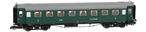 Saxonia Modellbau 120190 Osobní 4-osý vůz 3. tř. Ca ČSD s osvětlením