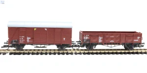 Igra model 96600000 Set dvou nákladních vozů Glm/Ztr a E/Vtr ČSD