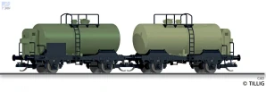Tillig 01140 Set dvou cisternových 2-osých vozů R ČSD