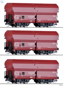 Tillig 01138 Set tří výsypných 4-osých vozů OOt DRG