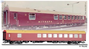 Tillig 95400 Jídelní, restaurační 4-osý vůz WRm DR