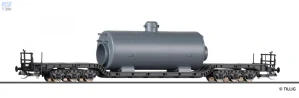 Tillig 95017 Hlubinový 6-osý vůz SSt 49 s nákladem parního kotle DB