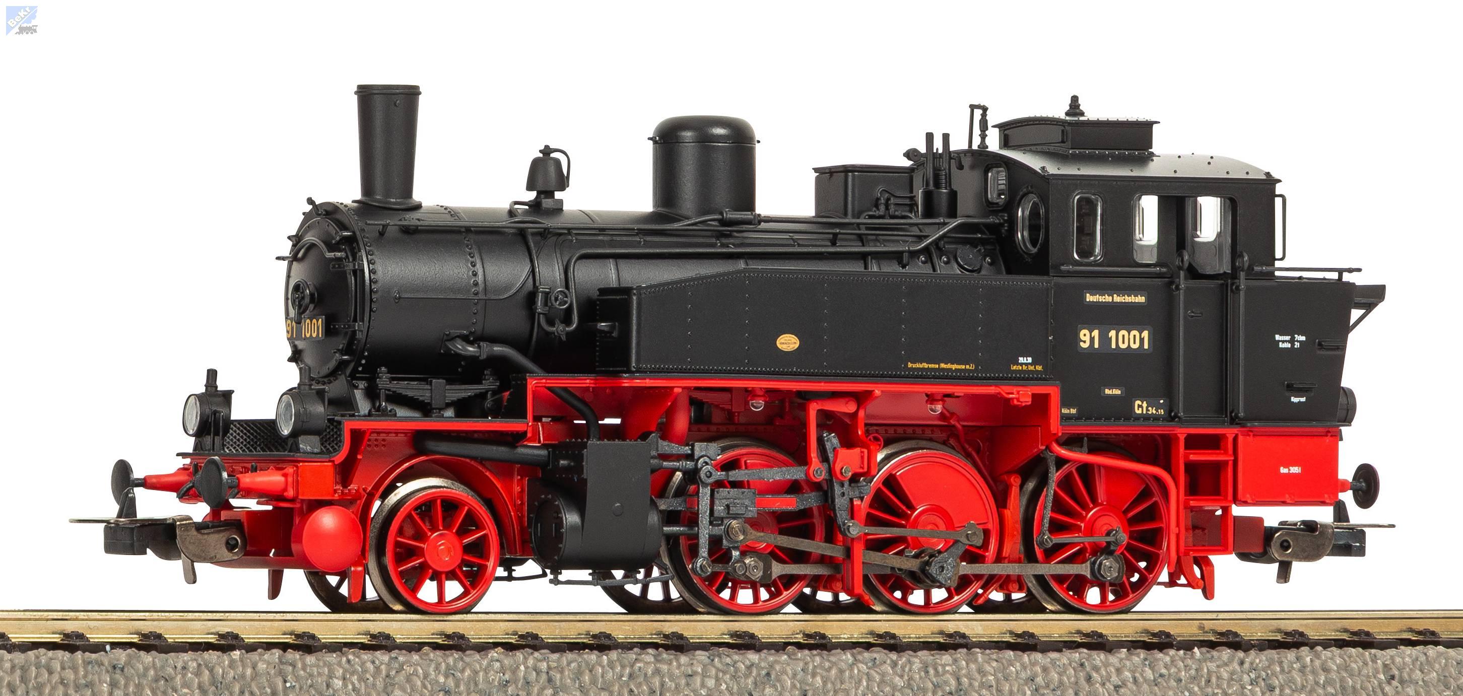 Piko 50743 Parní lokomotiva BR 91 1001 DRG