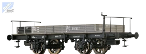 Brawa 47737 Plošinový 2-osý vůz Sc s brzdařskou plošinou SBB