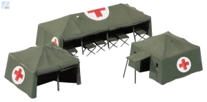 Herpa 746021 Herpa Military: Příslušenství - zdravotnické stany