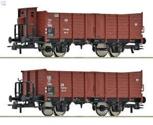 Roco 6600267 Set dvou otevřených 2-osých vozů Om DB !!! AKCE !!!