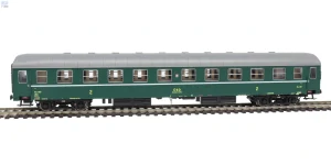 Igra model 97110065 Lehátkový 4-osý vůz 2. tř., Bac, Pražská dráha, Depo-Praha ČSD se státním znakem
