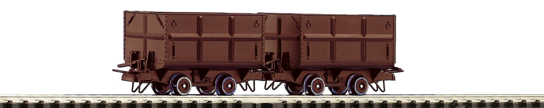 Roco 34499 Set dvou 2-osých vozů pro přepravu uhlí nebo štěrku