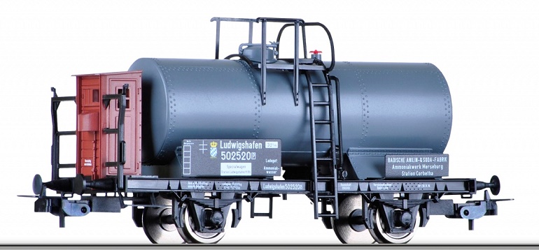 Tillig 76642 Cisterna 2-osá Ludwigshafen, Badische Anilin-Soda-Fabr K.Bay.Sts.B.