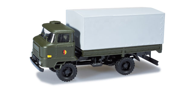 Herpa 744133 IFA L 60 valník s plachtou "NVA"