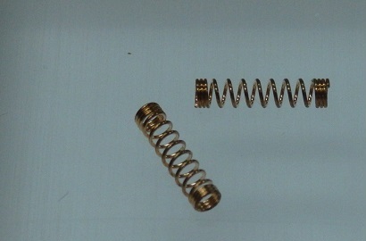 Roco 116812 Přítlačná (kontaktní) pružina uhlíku motoru 2,3 x 9,9 mm, 1ks