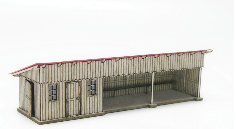 Igra model 160019 Dřevěná čekárna, stavebnice Laser Cut