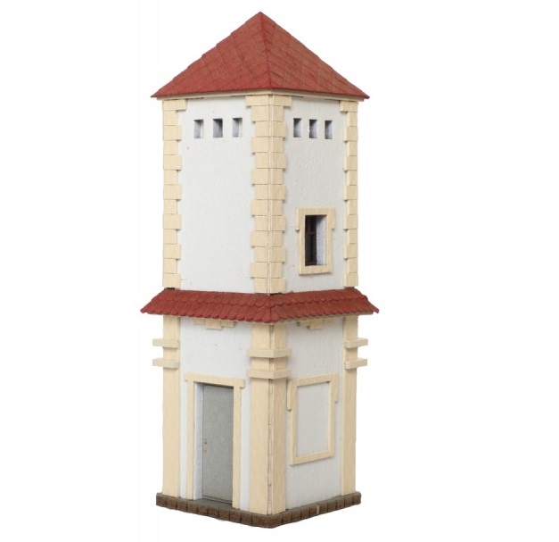 Igra model 171009 Trafostanice - typ 3, stavebnice Laser Cut