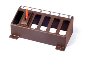 Peco PL27 Držák pro 6ks spínačů PL-26