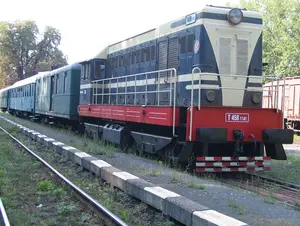 DK-model H00207 Motorová lokomotiva ř. T458.1 (721) - 2.serie ČSD, Velký Hektor, stavebnice z leptu