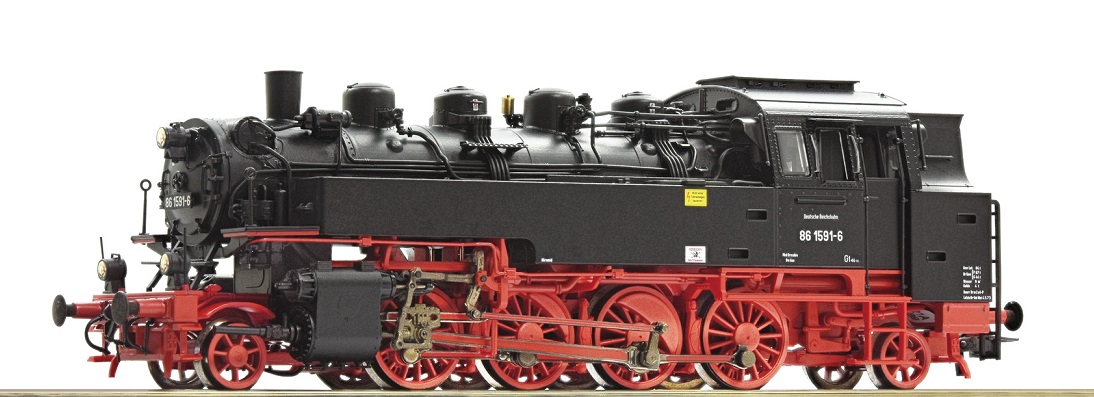 Roco 73020 Parní lokomotiva BR 86 1591-6 DR