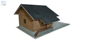 Igra model 140011 Skladiště 8x8, stavebnice Laser Cut