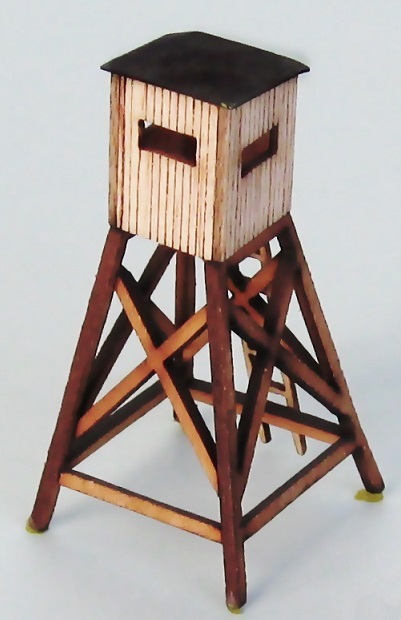 BuBi-model H070012H Posed II., 35 x 35 x 75 mm, hotový, sestavený a nabarvený model