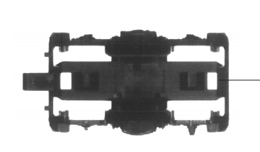 Tillig 324860 Masky podvozku BR 219, 1ks