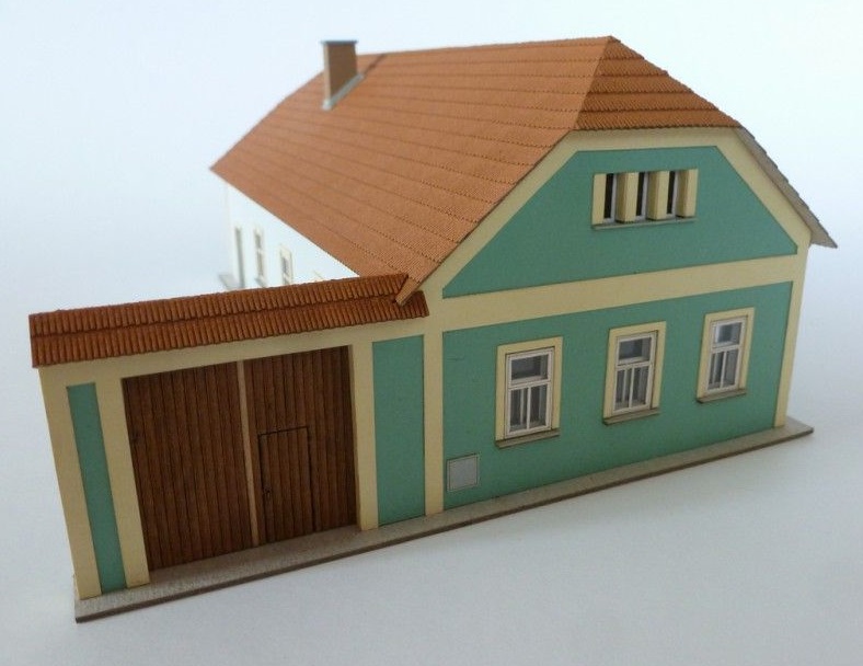 Igra model 151011 Venkovský dům typ 2, stavebnice Laser Cut