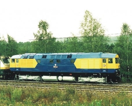 Jan Cekul 050148 Dieselová lokomotiva T499.0 Kyklop, stavebnice modelu z leptaného plechu