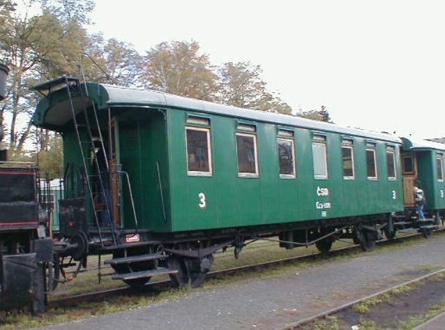 Jan Cekul H032 Osobní 2-osý vůz Ci (Bi) r.v. 1917, stavebnice modelu z leptaného plechu