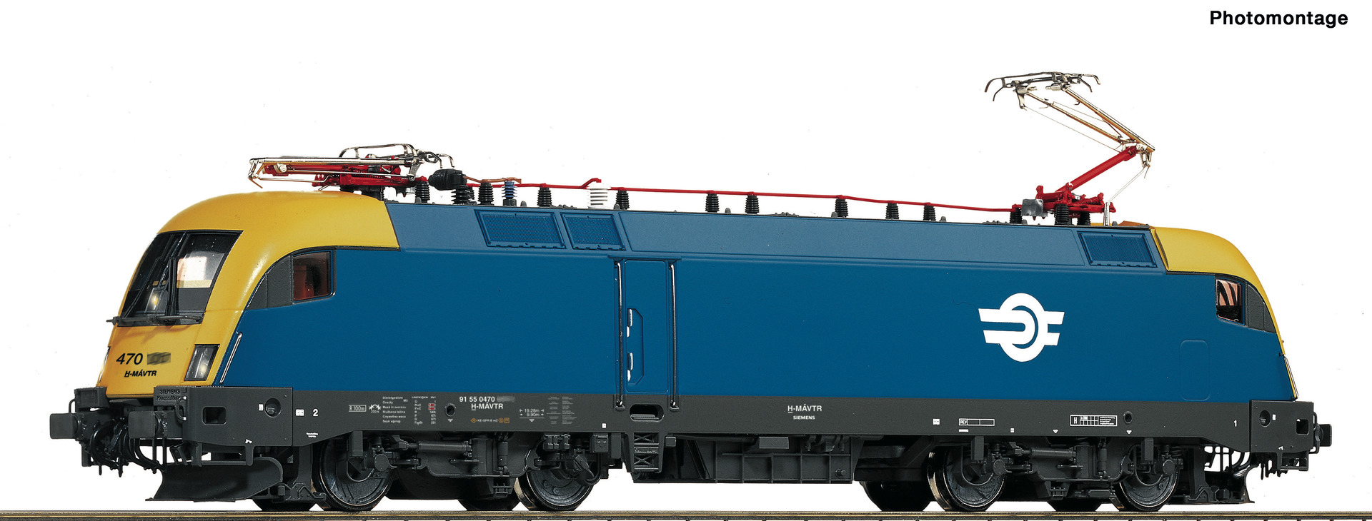 Roco 73522 Elektrická lokomotiva Rh 470 MÁV Taurus