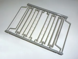 Igra model 150001 Okapy, rýny a hřebenáče, stříbrné, plast