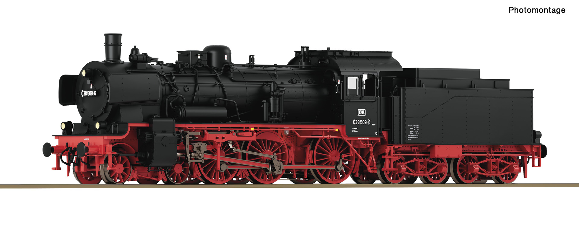 Roco 71379 Parní lokomotiva BR 038 DB