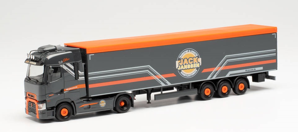 Herpa 313131 Renault T s návěsem „JACK JANSSEN“