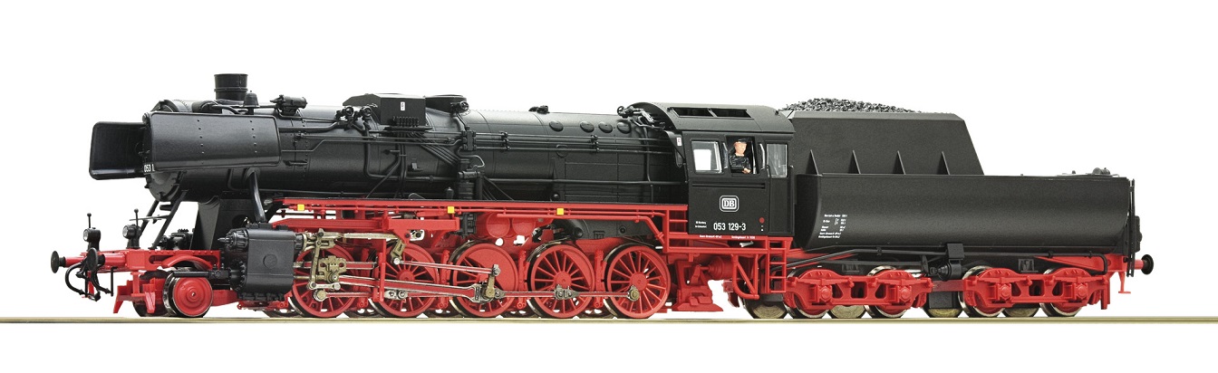 Roco 72141 Parní lokomotiva 053 129-3 DB se zvukem
