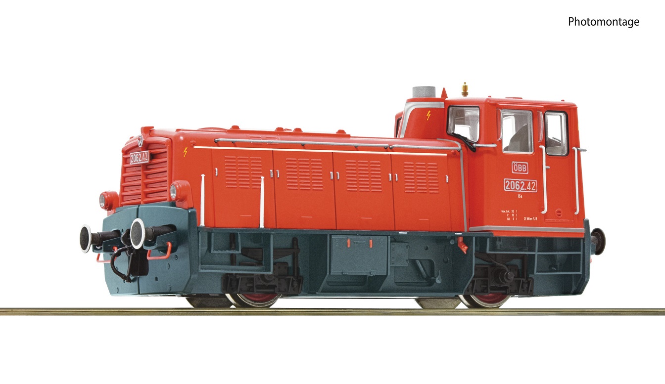 Roco 72005 Dieselová lokomotiva 2062. 42 ÖBB se zvukem a digitálním spřáhlem