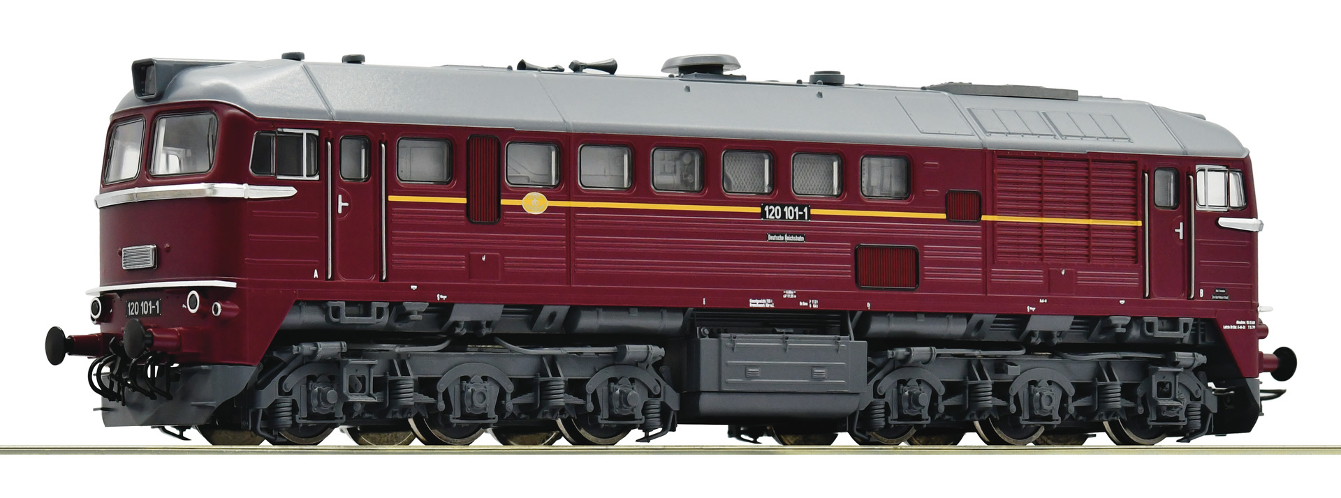 Roco 71791 Dieselová lokomotiva BR 120 101-1 DR Sergej se zvukem