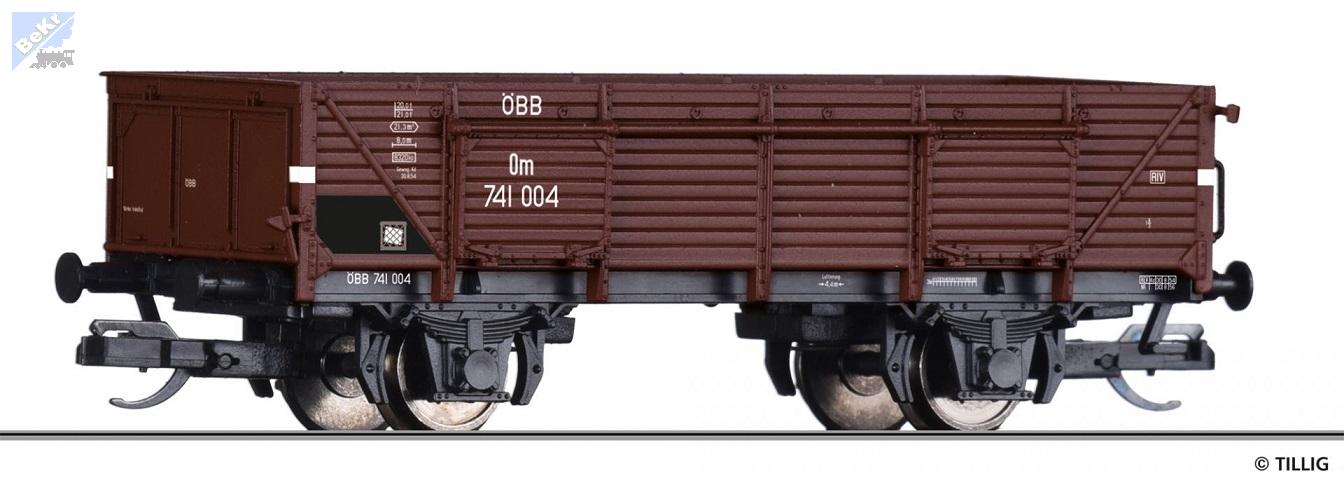 Tillig 17630 Otevřený 2-osý vůz Om ÖBB